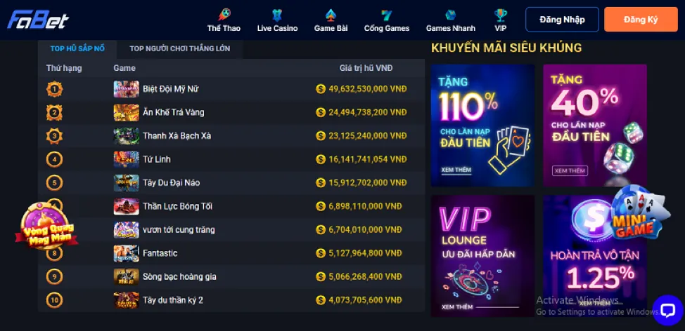 Bàn chơi Blackjack tại m666 nhà cái